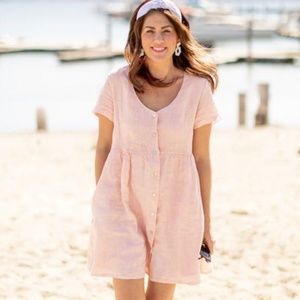 Jillian Harris X Priv The Hamptons Linen Dress